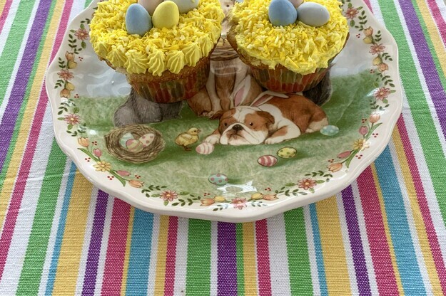 Easter Egg Surprise Cupcakes!