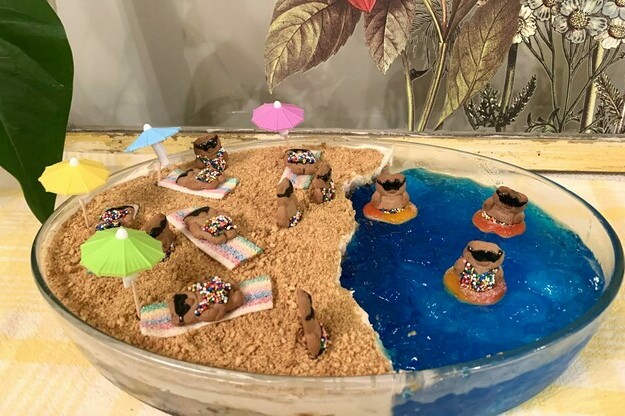 Beach Party Cake!